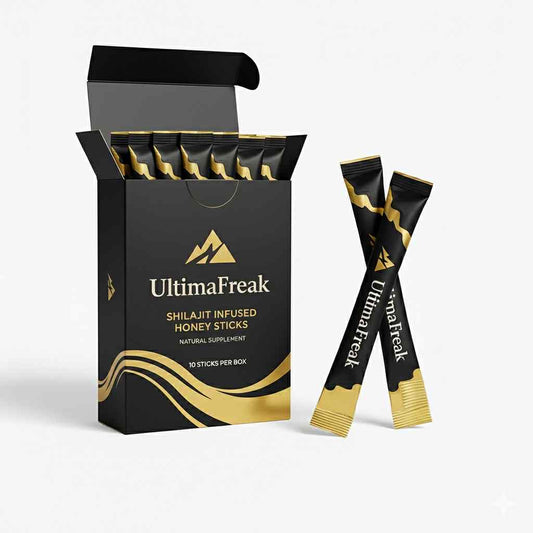 UltimaFreak - Pure Shilajit Honey Bars (10 pcs)