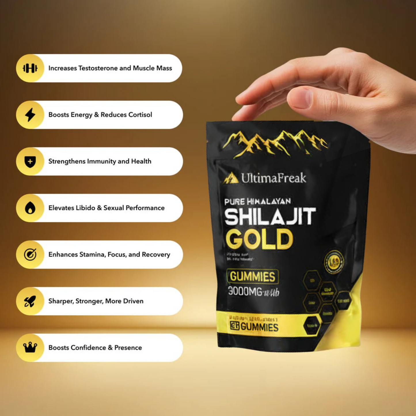 UltimaFreak™ - Pure Shilajit Gummies