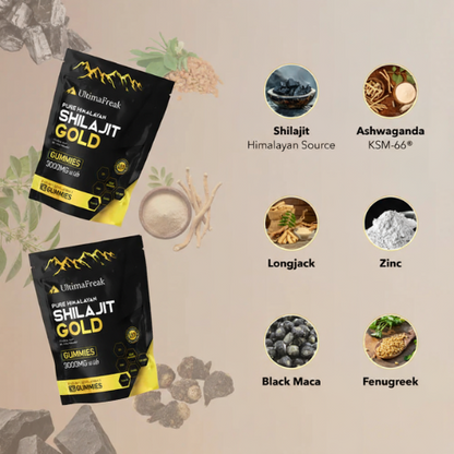 UltimaFreak™ - Pure Shilajit Gummies